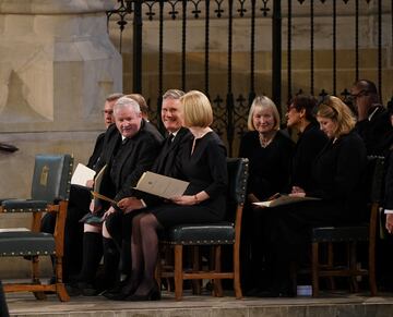 Ian Blackford y Liz Truss.