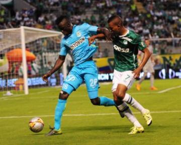 Nacional sacó ventaja de dos goles en el primer partido de la Superliga disputado en Palmaseca.