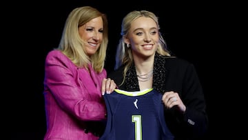 UConn Huskies star Paige Bueckers was selected first overall by the Dallas Wings in the 2025 WNBA Draft. Here’s how much the guard will earn in Dallas.