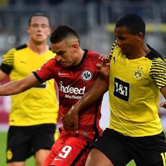 Frankfurt se ilusiona con Borré para enfrentar al Dortmund
