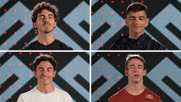 Bagnaia, Martín, Márquez y Acosta piden su deseo para 2024.