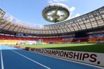 Todo a punto para los Mundiales de Atletismo Moscú 2013