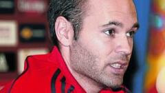 Iniesta: "No sé si firmaré la mejora en los próximos días"
