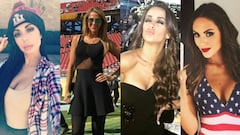 Las bellezas que cubren el Super Bowl LI