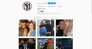 La decisión de Icardi para evitar problemas: sigue a una sola persona en Instagram