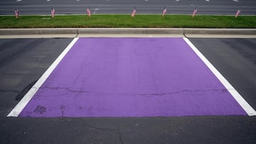What to know about purple parking spaces in the US