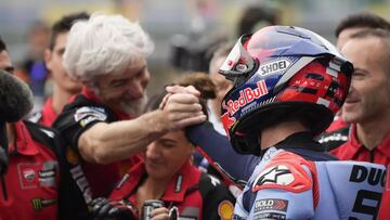 Dall'Igna felicita a Marc Márquez tras otro podio en MotoGP.