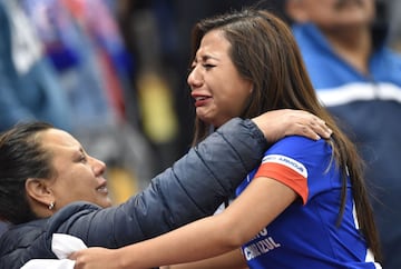 Los rostros de la decepción en Cruz Azul tras perder la final