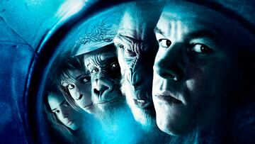 Los protagonistas de 'El planeta de los simios' de Tim Burton con Mark Wahlberg