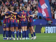 02/04/26 PARTIDO FUTBOL FEMENINO CUARTOS VUELTA
WOMENS CHAMPIONS LEAGUE ESTADIO CAMP NOU
BARCELONA - REAL MADRID
ALEGRIA GOL