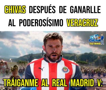 Los memes celebran con humor el primer triunfo de Chivas