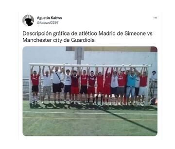 Los memes se ceban con el planteamiento de Simeone