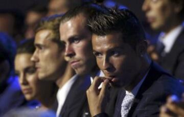 Cristiano Ronaldo, Gareth Bale y Antoine Griezmann