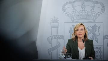 La ministra de Educación, Formación Profesional y Deportes, Pilar Alegría.