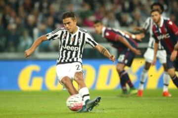 Paulo Dybala es la novedad en la lista de Argentina y está avaluado en 28 millones de euros.