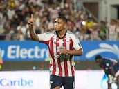 Fiesta en el Romelio de la mano de Muriel: Junior golea a Chicó