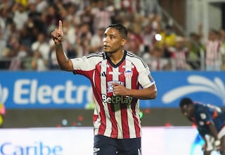 Fiesta en el Romelio de la mano de Muriel: Junior golea a Chicó