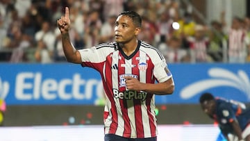 Fiesta en el Romelio de la mano de Muriel: Junior golea a Chicó