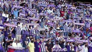 VALLADOLID, 20/08/21. PHOTOGENIC. PARTIDO DE LA LIGA SMARTBANK ENTRE EL REAL VALLADOLID Y EL REAL ZARAGOZA.