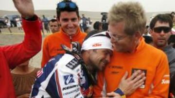 Despres gana el Dakar en motos, Peterhansel en autos