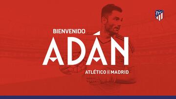 Ad¨¢n ya es jugador del Atl¨¦tico