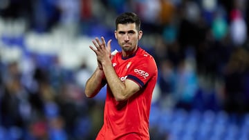 LEGANES, SPAIN - APRIL 07: Jesus Areso of CA Osasuna acknowledges the fans after the LaLiga match between CD Leganes and CA Osasuna at Estadio Municipal de Butarque on April 07, 2025 in Leganes, Spain. (Photo by Alvaro Medranda/Quality Sport Images/Getty Images)
PUBLICADA 15/05/25 NA MA12 1COL