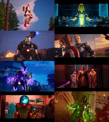 fortnite capitulo 5 temporada 4 alerta doom marvel nuevas skins