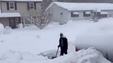 Las impactantes imágenes de las nevadas y tormentas en Pensilvania