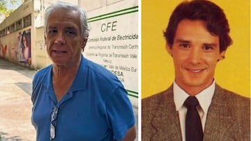 Alejandro Landero famoso actor de telenovelas de la época de los 80 y 90 fue captado en calles de la CDMX.