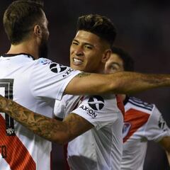 Jorge Carrascal debuta en Copa Libertadores con River Plate
