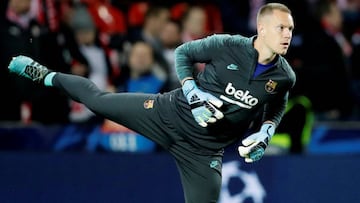 Ter Stegen: "Me planteé ir a otro club tras mi segundo año"