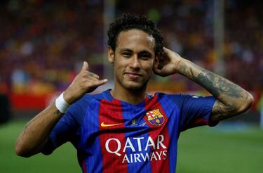 Barcelona striker Neymar Jr. unleashes his first mix-tape