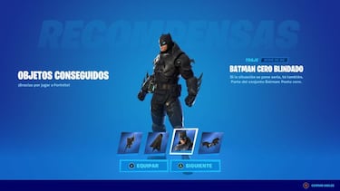 Cómo conseguir el skin Batman Cero Blindado en Fortnite