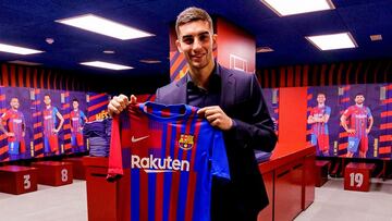 Ferran Torres será presentado este lunes en el Camp Nou