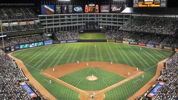 Aunque tiene fecha de caducidad para 2020, el Globe Life Park de Arlington es uno de los campos m&aacute;s bonitos del b&eacute;isbol en USA.