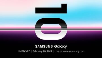 Confimado: el Samsung Galaxy S10 se presentará el 20 de febrero