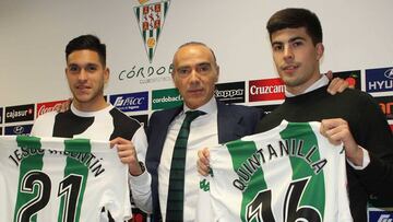 31/01/18 CORDOBA PRESENTACION NUEVO FICHAJE DE INVIERNO JESUS VALENTIN Y ALEX QUINTANILLA
LUIS OLIVER