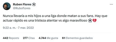 Papá de Marcelo Flores criticó a la Liga MX: ‘’Nunca llevaría a mis hijos’'