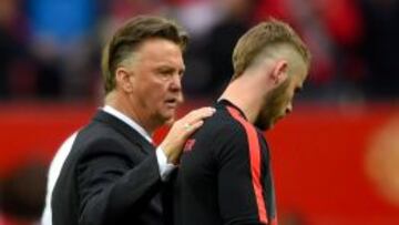 Mirror: Van Gaal quiere a De Gea fuera antes de ir a EEUU el lunes