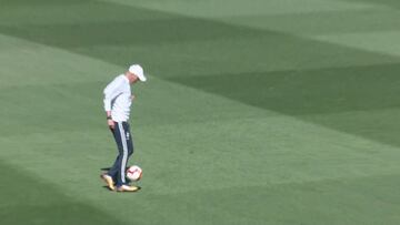 Tiene más calidad que muchos: los juegos de Zidane entrenando