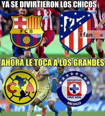 Los memes celebran al América y acaban con Cruz Azul