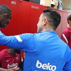 Xavi no contempla dejar a Dembélé en la grada