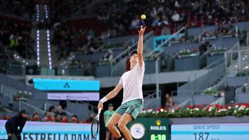 Partidos de hoy, 29 de abril, en el Mutua Madrid Open: horarios y orden de juego