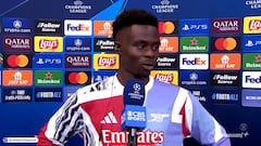 Saka: “Vimos todo lo que estaba pasando en las redes sociales, diciendo que iban a remontar...”