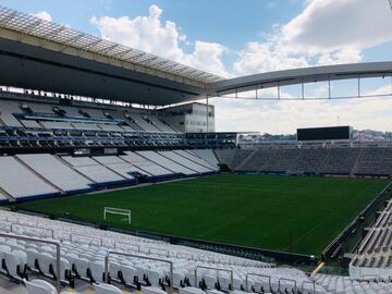 El escenario deportivo está situado en Sao Paulo y acogerá el partido de los cuartos de final de Copa América entre Colombia y Chile.