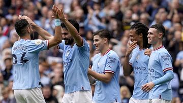 El City acaricia el tricampeonato de Premier League