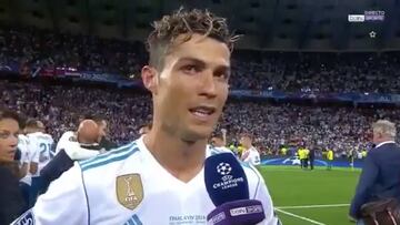 Cristiano: "Ha sido bonito jugar en el Madrid..."