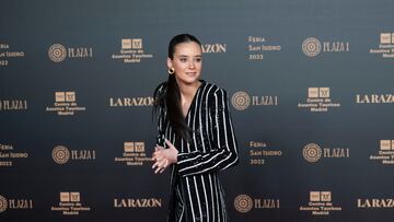 La hija de la infanta Elena de Borbón, Victoria Federica, posa a su llegada a la presentación de los carteles taurinos de la próxima Feria de San Isidro, en la Plaza de toros de Las Ventas, a 14 de marzo de 2022, en Madrid (España). En el acto se entregan también los Premios Plaza 1, de los que la presidenta de la Comunidad de Madrid, Isabel Díaz Ayuso, recibe el Premio de Honor por su apoyo a la tauromaquia.
14 MARZO 2022;PREMIOS;MADRID;TAUROMAQUIA;PLAZA DE TOROS LAS VENTAS
Alberto Ortega / Europa Press
14/03/2022