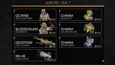 Notas del parche de Apex Legends; presenta su nuevo evento “Tesoros perdidos”