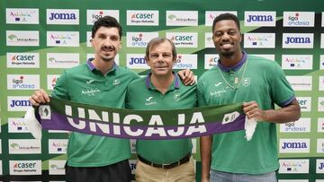 Djedovic, Juanma Rodríguez y Ejim.